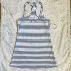 Lululemon striped tank top